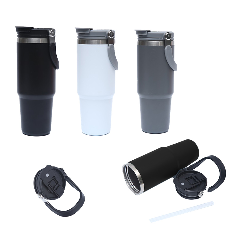 Katlanır Kulplu Çelik Termos 888 ml